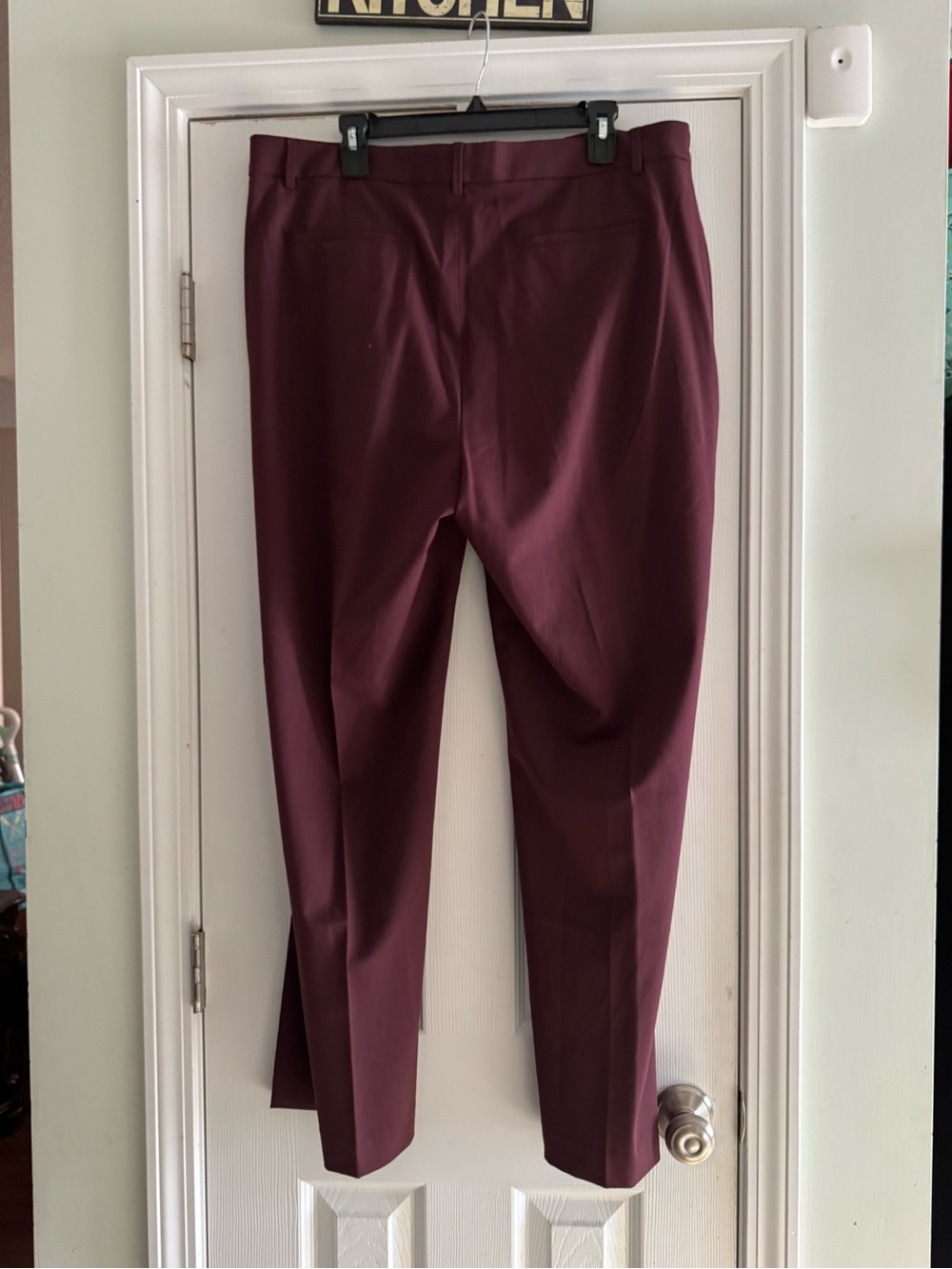 Banana Republic Women's Wine Single-Button Blazer - Picture 3 of 4